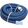 POOLSTYLE 1.5"x 75' Professional Vacuum Hose with Swivel Cuff