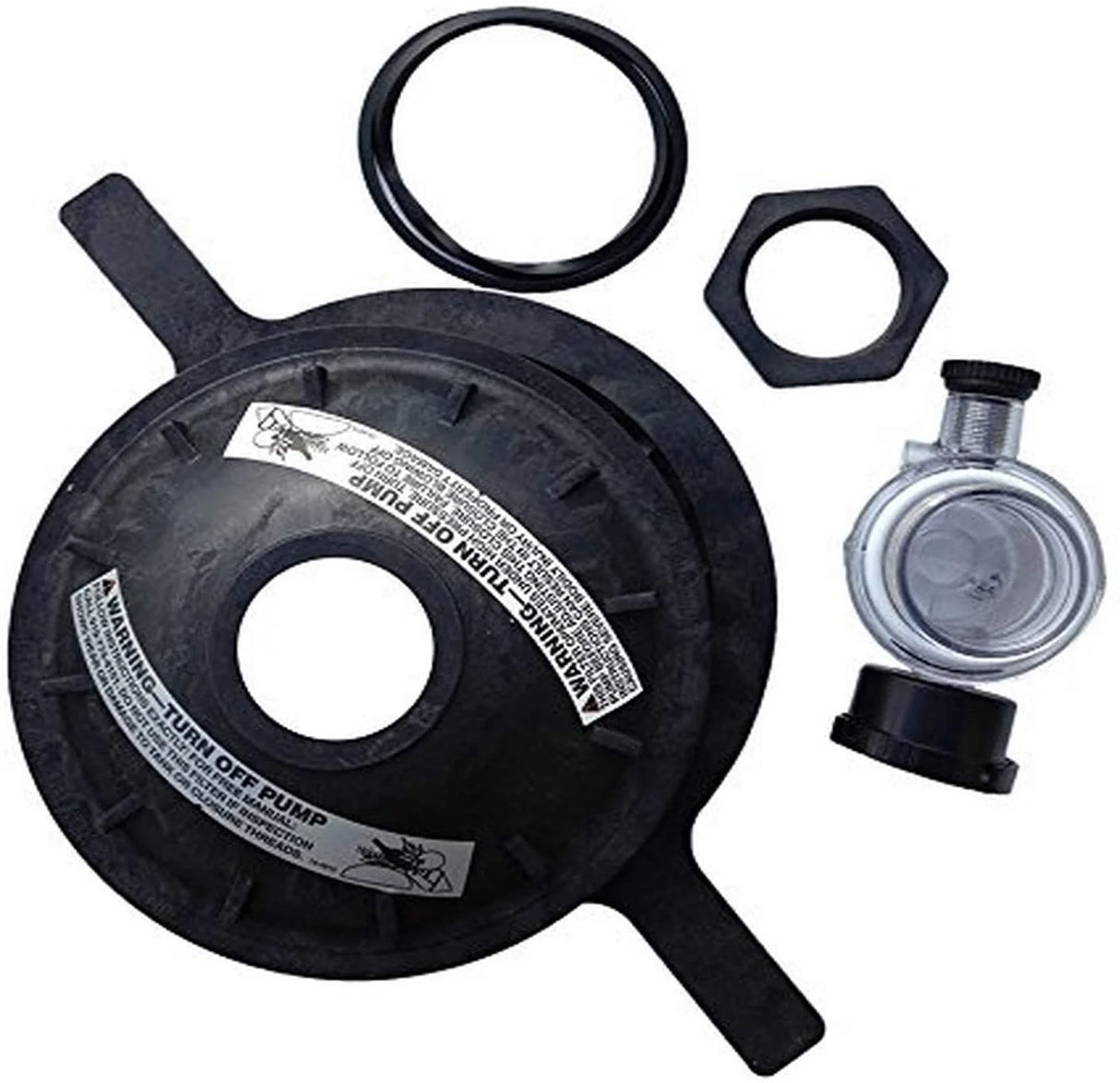 PENTAIR 8.50" Triton II Black Buttress Thread Closure