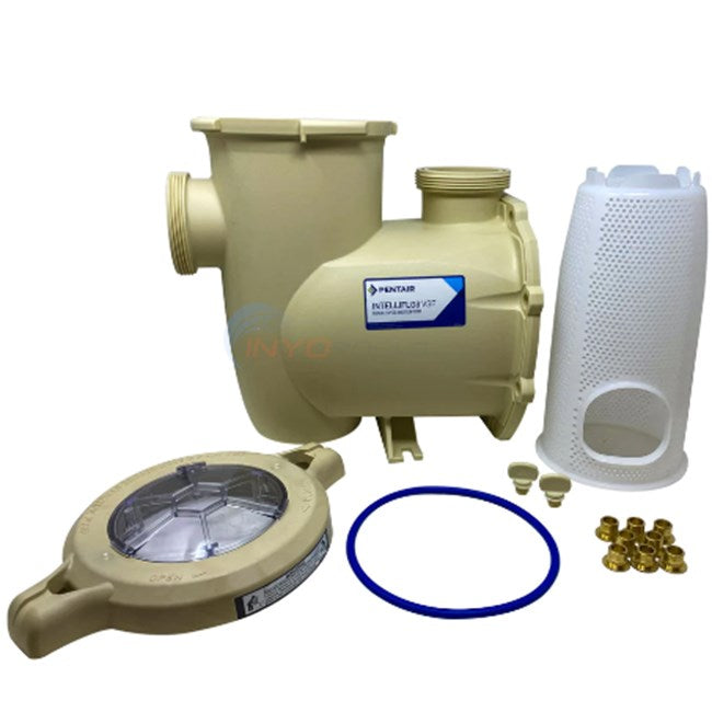 Pentair Strainer Pot Kit in Almond for 3HP IntelliFlo3 Pool Pump