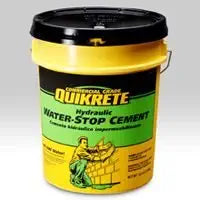 QUIKRETE Hydraulic Water-Stop Cement 50lb Pail