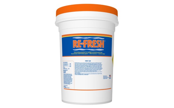 Refresh 50 lb. Bucket 68% Calcium Hypochlorite Granules( LOCAL DELIVERY ONLY)