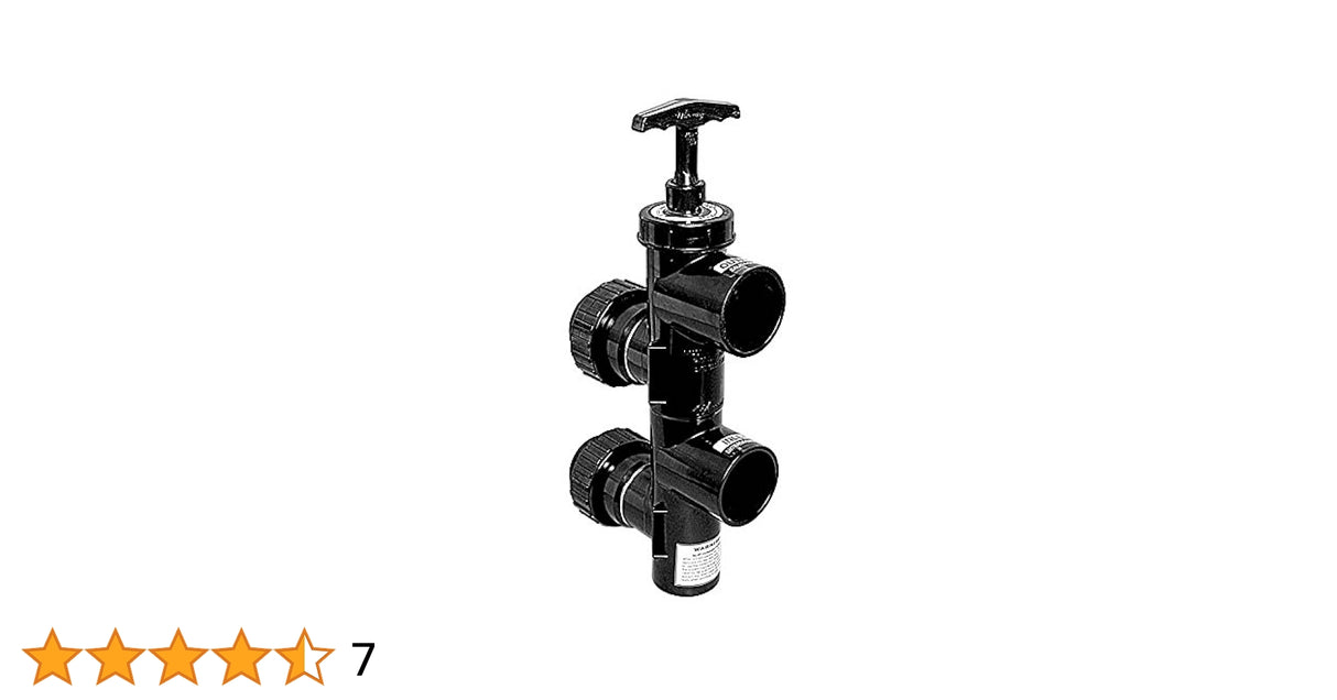 WATERWAY Crystal Water 2 1/2" CPVC Hi-Temp Slide Backwash Valve