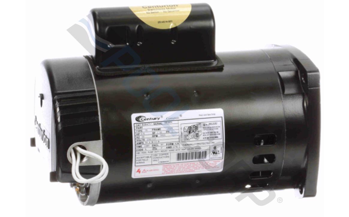 ODP Square Flange Pool Pump Motor .75HP 115/230V