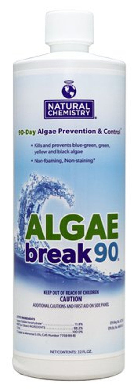 Natural Chemistry 1 qt Bottle Algae Break 90