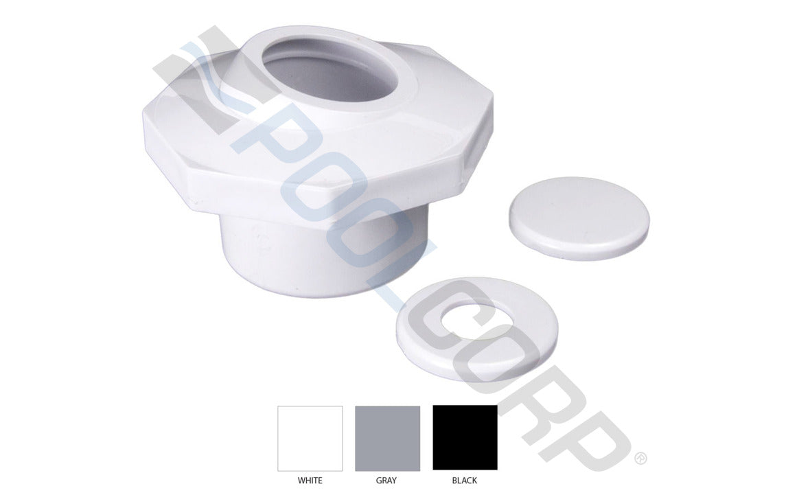 1.5" Socket Gray Gunite Return Fitting