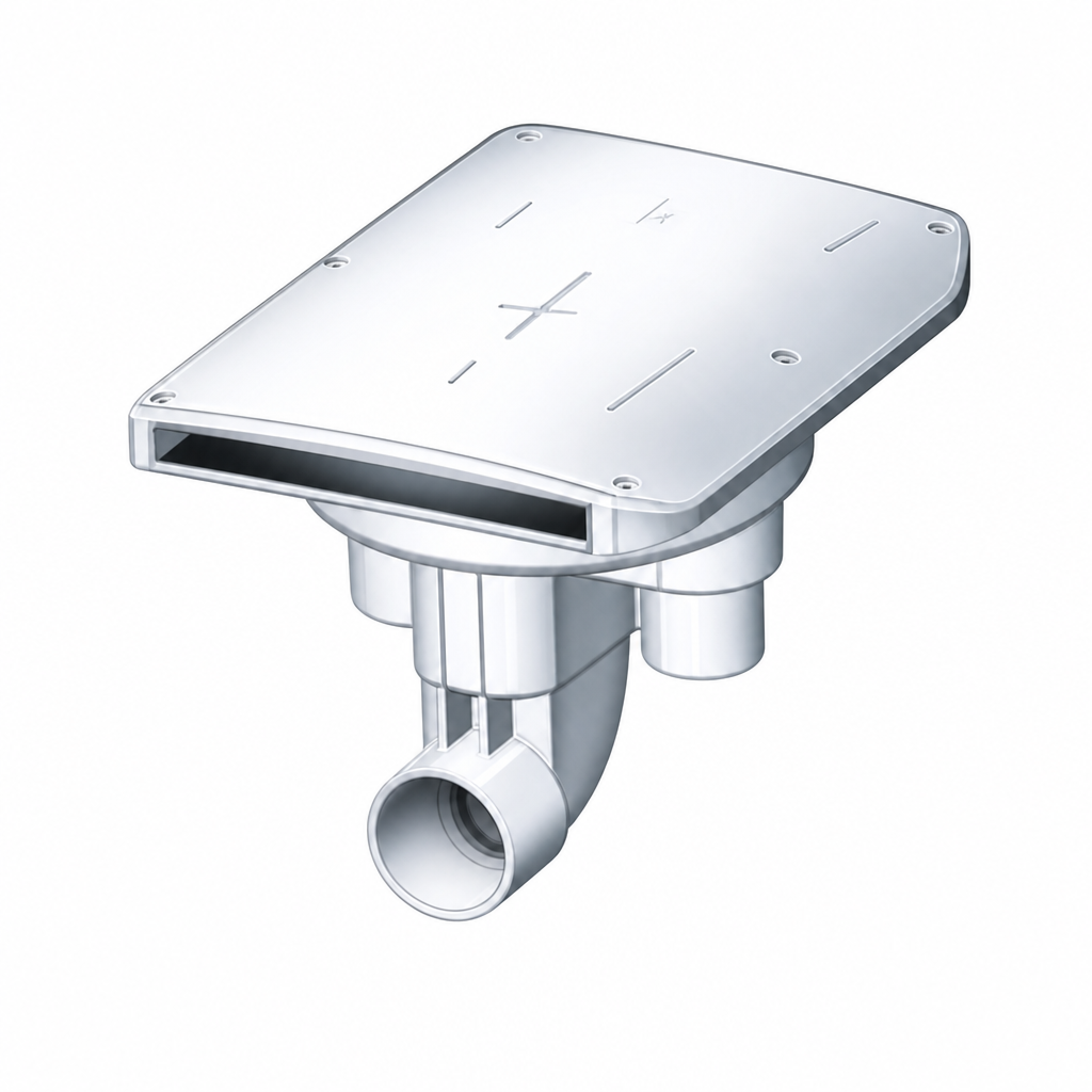 Paramount MDX2 White Retro Debris Drain - Out of Stock (Available for Backorder)