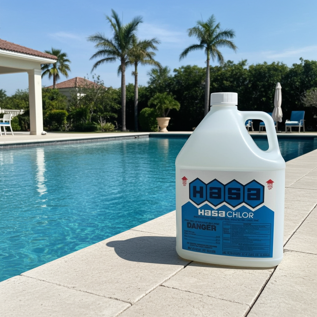 HASA 1 Gallon Liquid Chlorine - Local Delivery Only