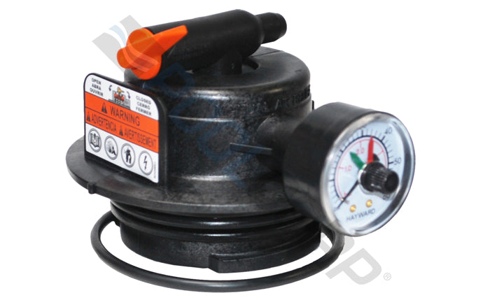 HAYWARD ProGrid Vertical Grid DE Filter Manual Air Relief Assembly