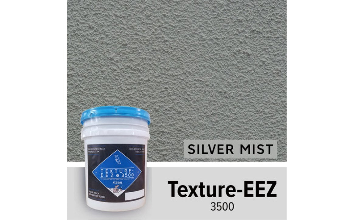 ICT Texture-EEZ 3500 5 Gallon Slip Resistant Concrete Texture Coating Silver Mist (LOCAL DELIVERY ONLY)