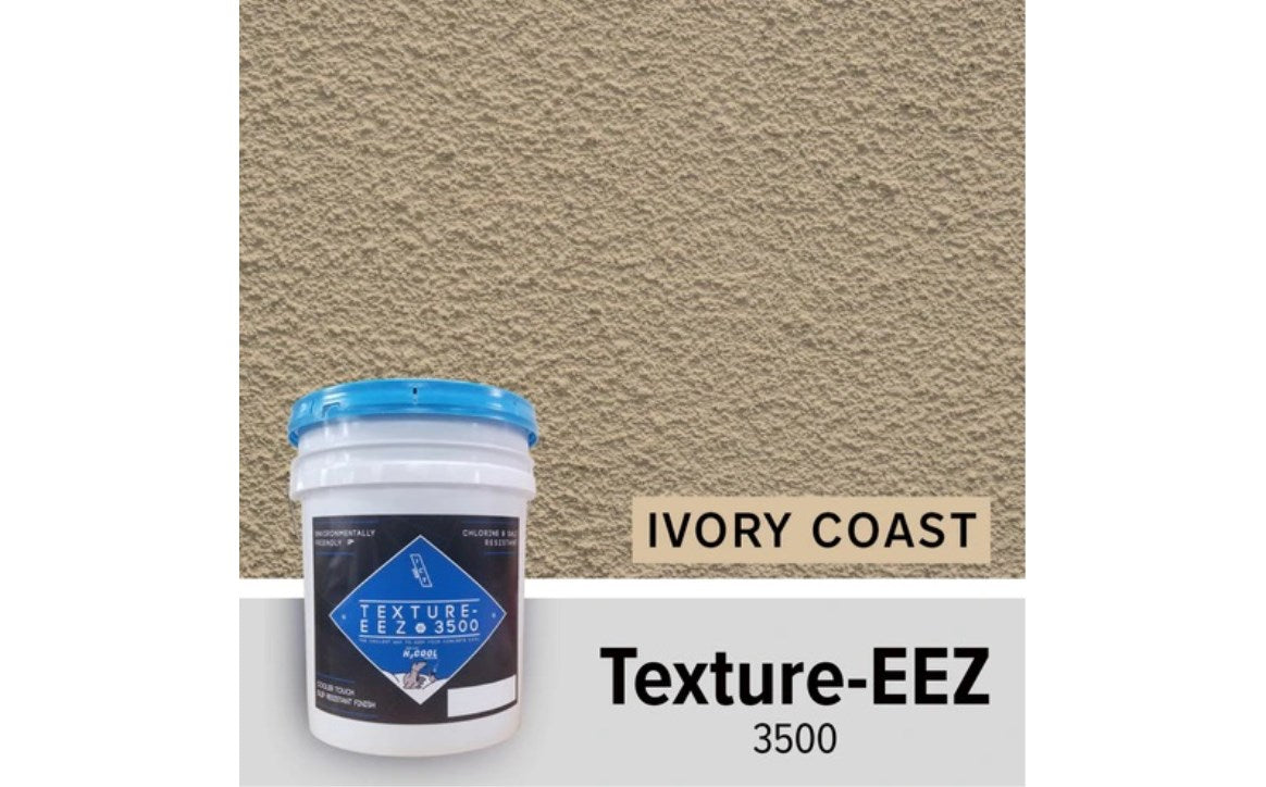 ICT Texture-EEZ 3500 5 Gallon Slip Resistant Concrete Texture Coating Ivory Coast (LOCAL DELIVERY ONLY)