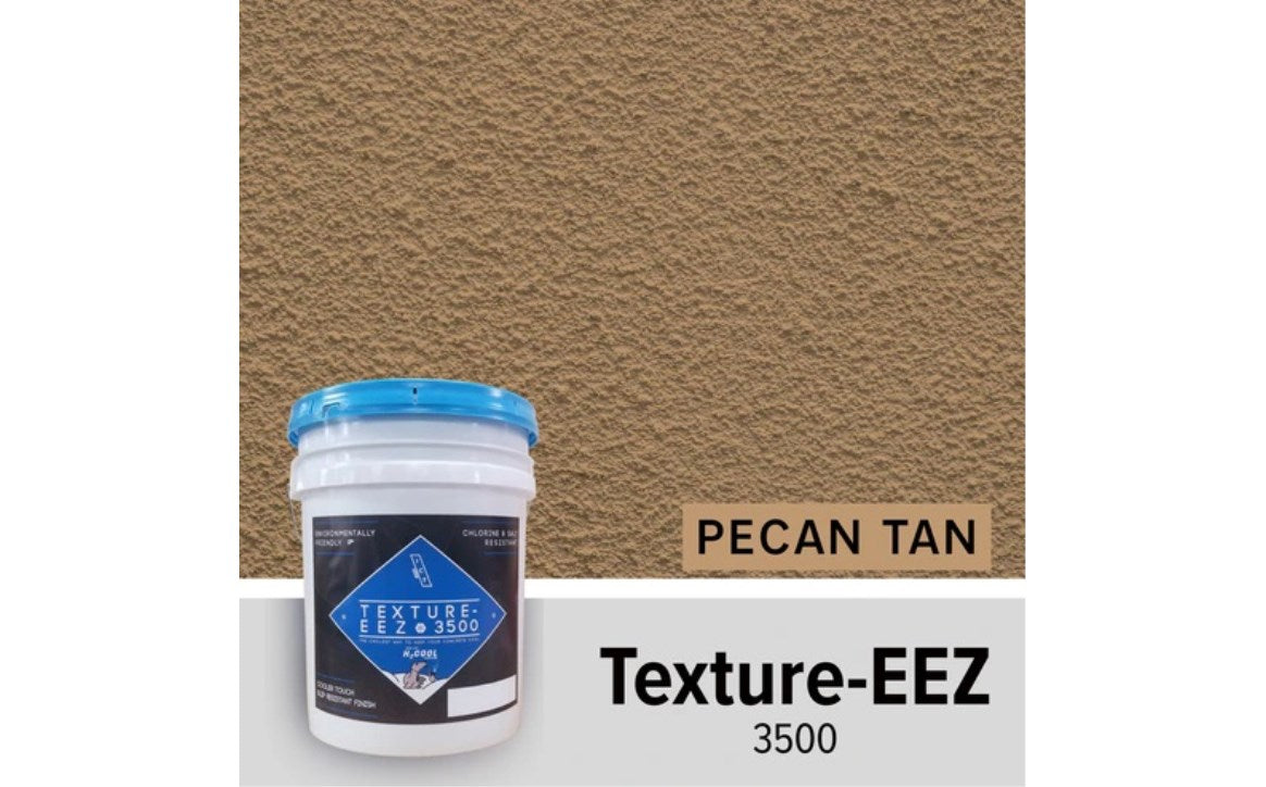 ICT Texture-EEZ 3500 5 Gallon Slip Resistant Concrete Texture Coating Pean Tan (LOCAL DELIVERY ONLY)