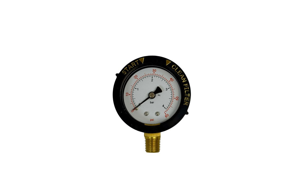 1/4" MPT Pressure Gage with Indicator