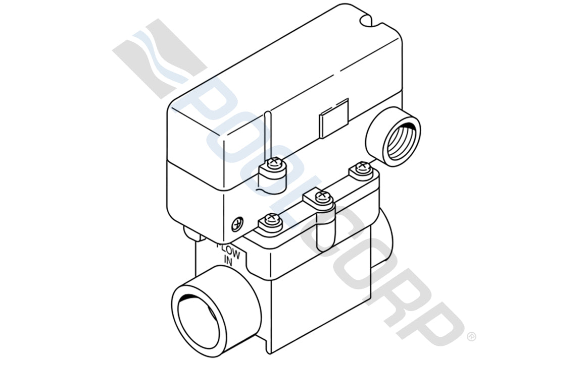 1.5" S/2" Clear Flow Switch
