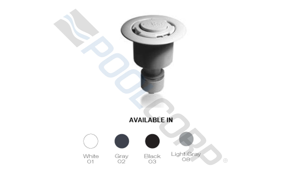 PoolValet Retro Single Head Kit White