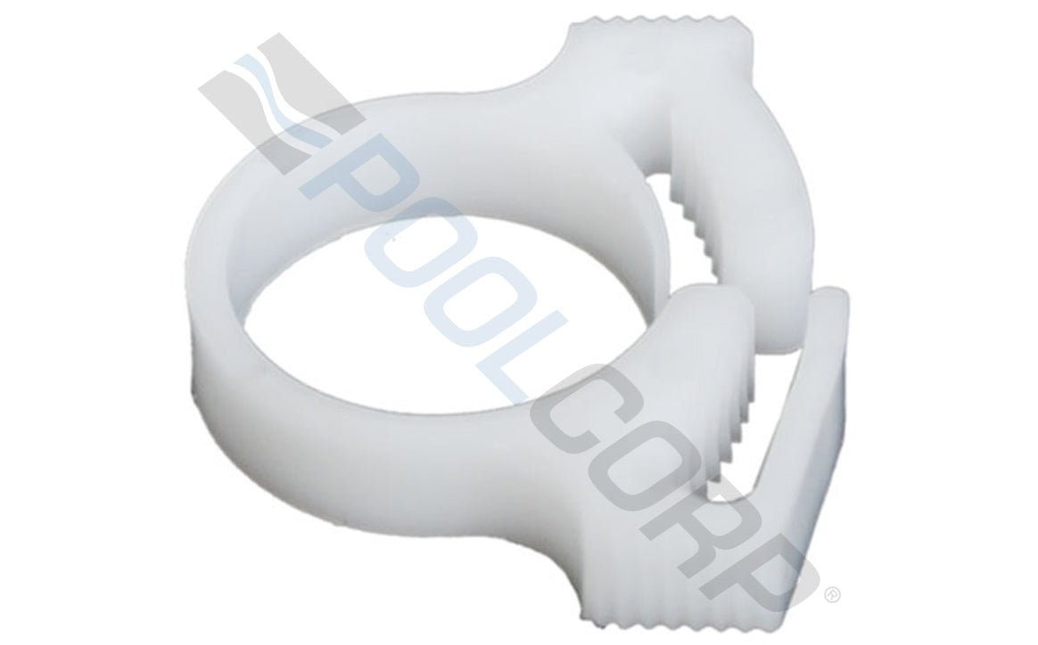 White Sweep Hose Attachment Clamp for Polaris® Pool Cleaner