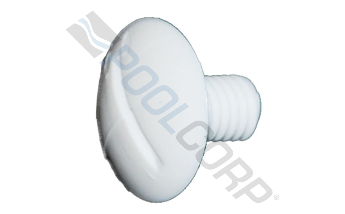 White Plastic Wheel Screw for Polaris® Pool Cleaner