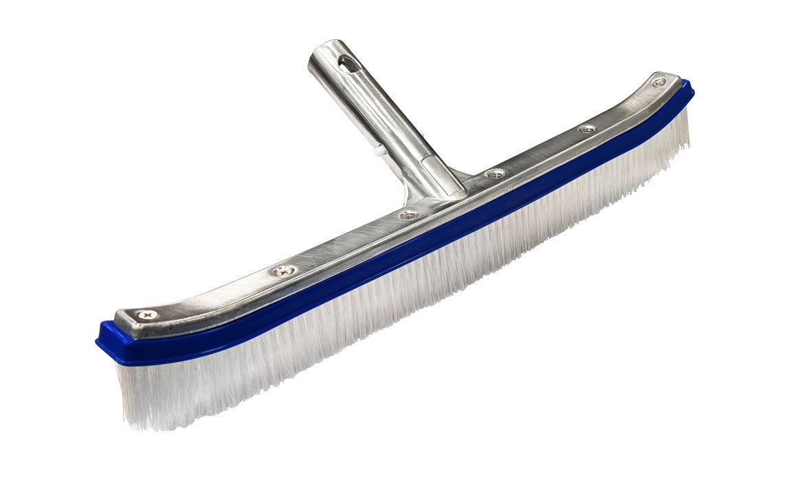 PoolStyle 18" Nylon Bristles Brush with Metal Back