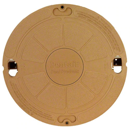 Pentair 9.14" Tan Lock Down Lid for Existing Admiral™ S20 Wedge Skimmers