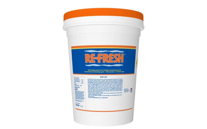 REFRESH 100 lb. Bucket 68% Calcium Hypochlorite Granular( LOCAL DELIVERY ONLY)