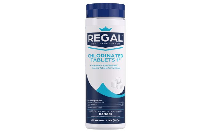 Regal Chemicals 2 lb 1" Chlorinated Tabs Bottle