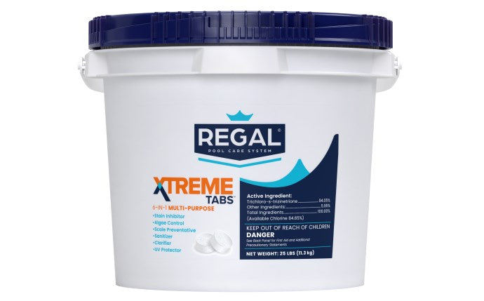 Regal Chemicals 25 lb 3" Xtreme Wrapped Tabs Pail Mfg. # 47246980