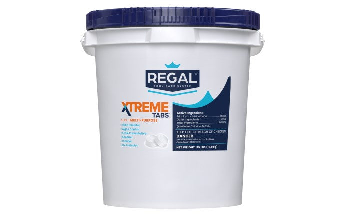 Regal Chemicals 35 lb 3" Xtreme Tabs Wrapped Bucket