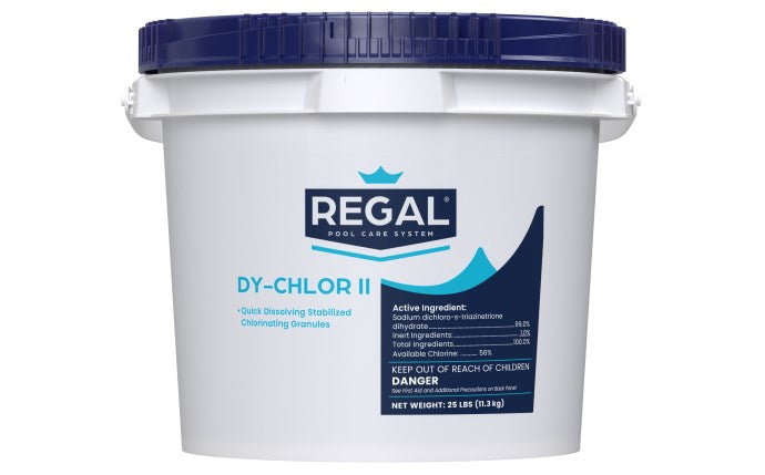 REGAL CHEMICALS 25 lb. Bucket Dy-Chlor II Sanitizer Granules
