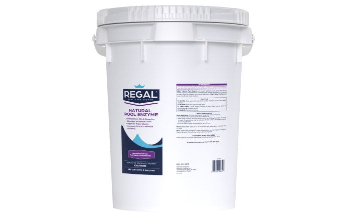 Regal Chemicals 5 gal Natural Pool Enzyme Pail LOCAL DELEVERY