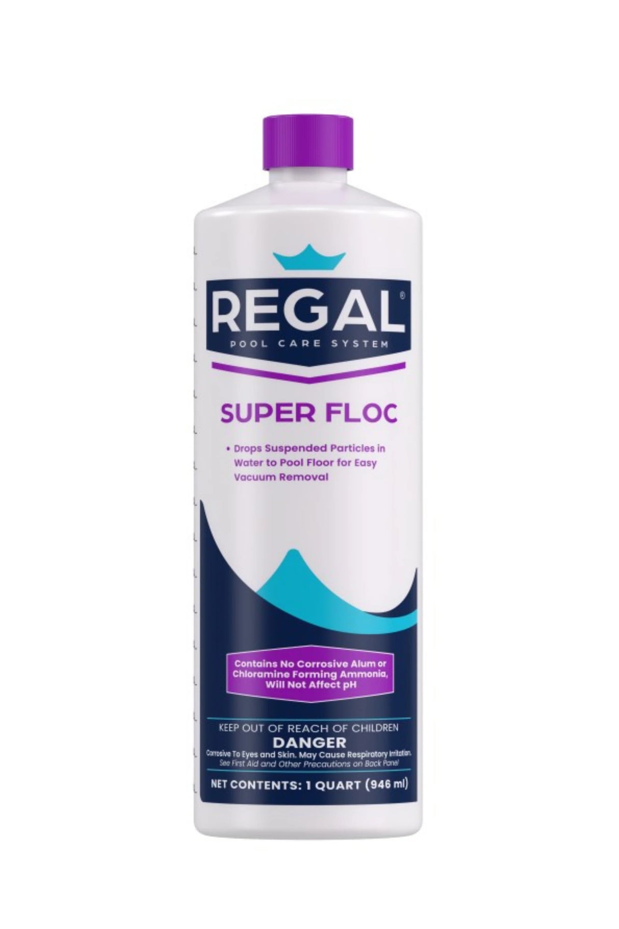Regal Chemicals 1 qt Super Floc Bottle