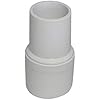 POOLSTYLE 1.5" White Stationary Screw- On Vac Hose Cuff