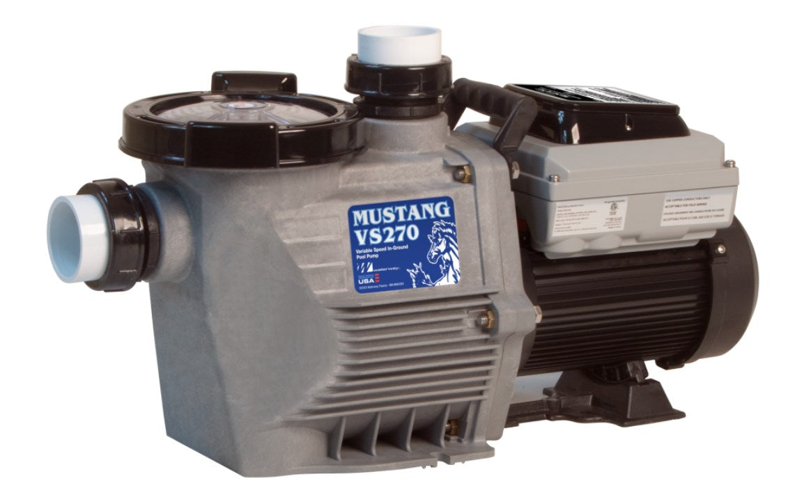 Mustang 2.7HP Variable Speed In-Ground Pump