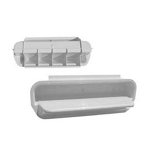 White Pool Wall Step / SET