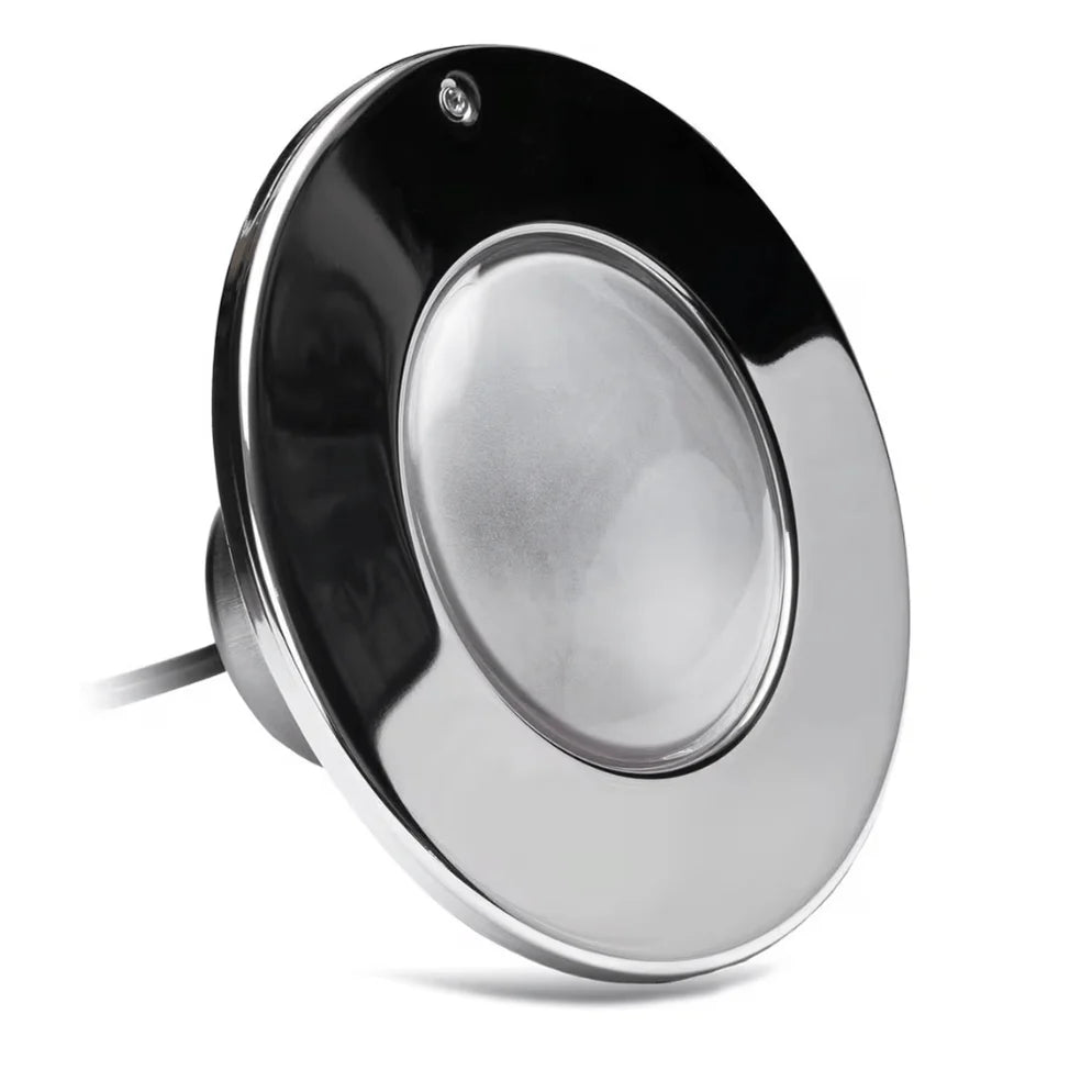 J&J Electronics ColorSplash XG-W 300 LED 120V Polished Pool Light with 50' Cord