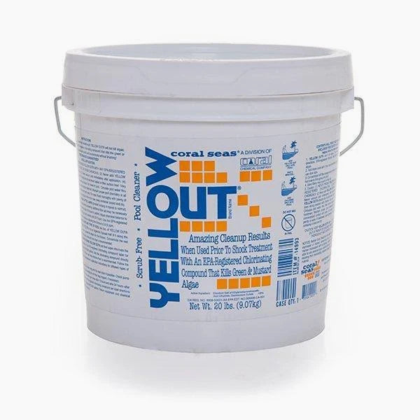 Coral Seas 20 lb Pail Yellow Out® Algaecide
