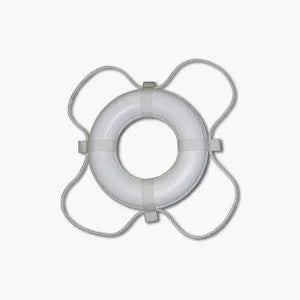 PoolStyle 24" White Coast Guard (Uscg) Approved Ring Buoy