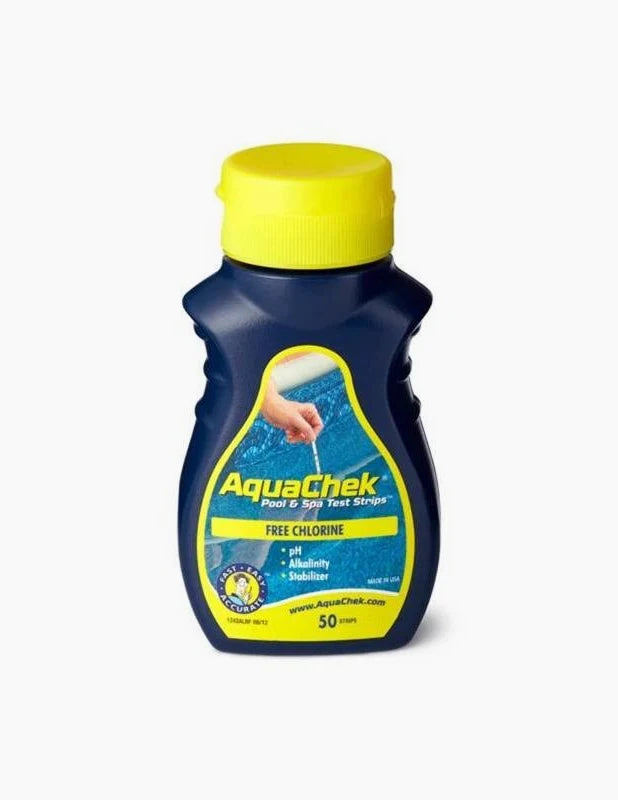 AquaChek 4 Way Chlorine Test Strips 50 Count