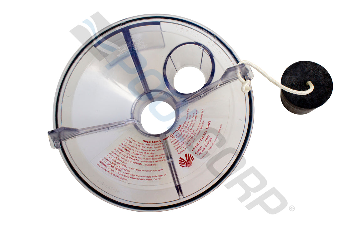 Skimmer Control Plate for Baker Hydro Skimmer