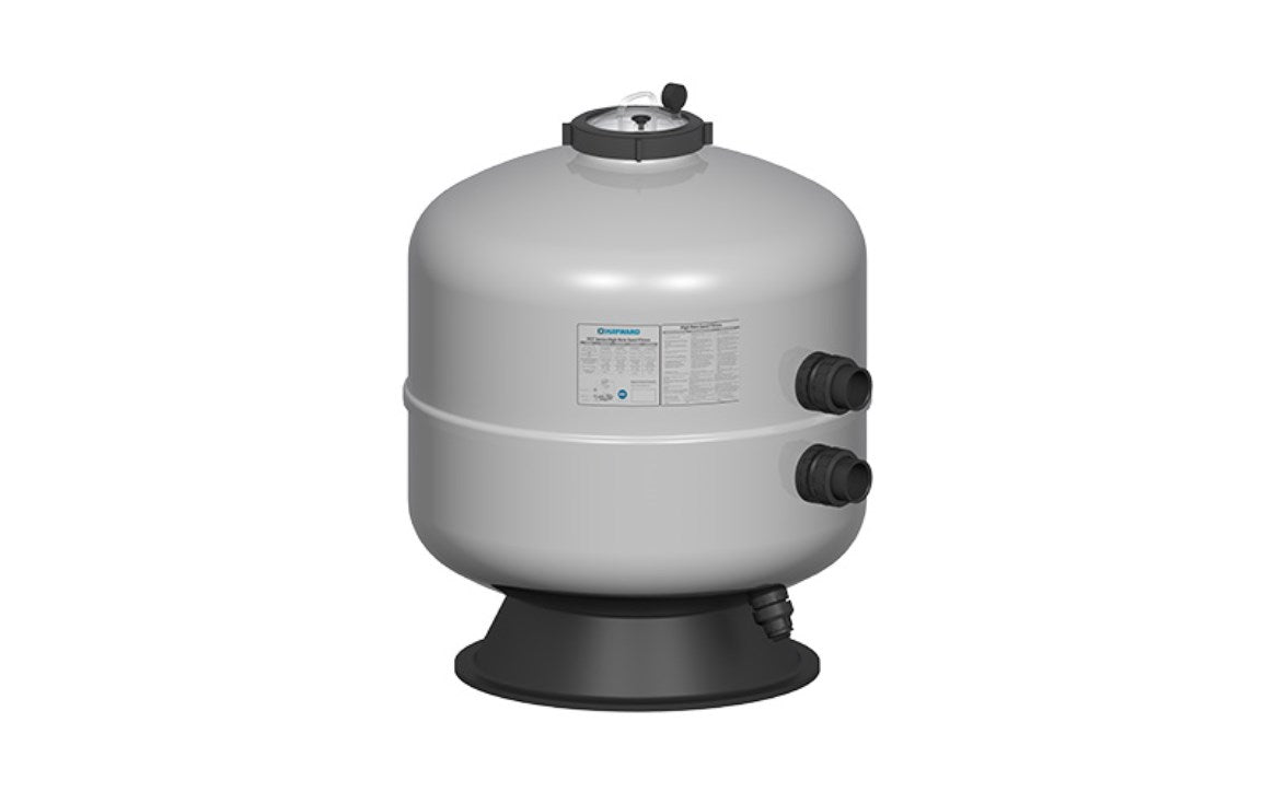 36" HCF Series Commercial Fiberglass Sand Filter with 2.5" Bulkhead - Mfg. Part #: HCF236C