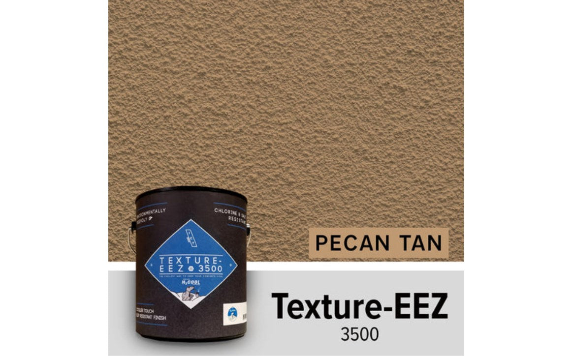 ICT Pecan Tan Texture-EEZ 3500 Slip-Resistant Concrete Texture Coating 1 gal (LOCAL DELIVERY ONLY)