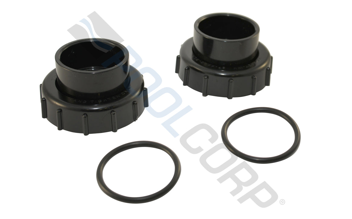 2" x 2.5" Black Valve Adapter Kit