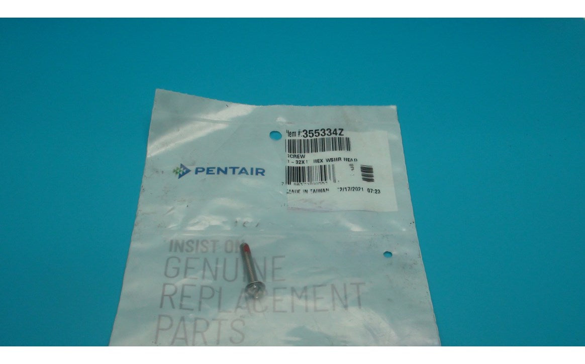 Stainless Steel Hex Washer Head Diffuser Screw 8-32 x 1"