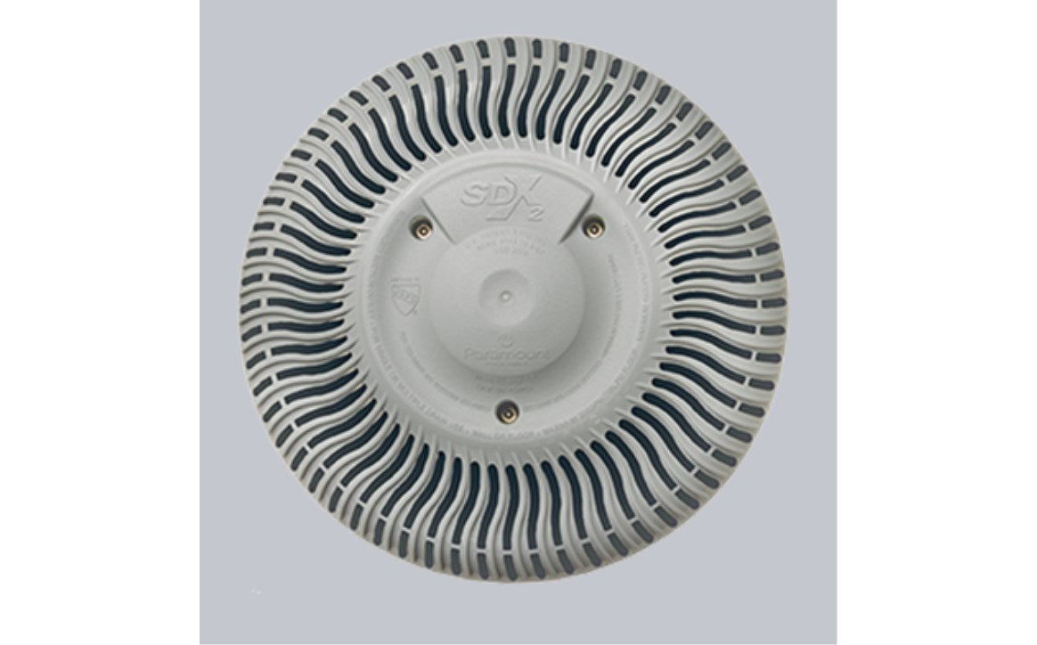 White SDX2 Safety Drain for Concrete Pools