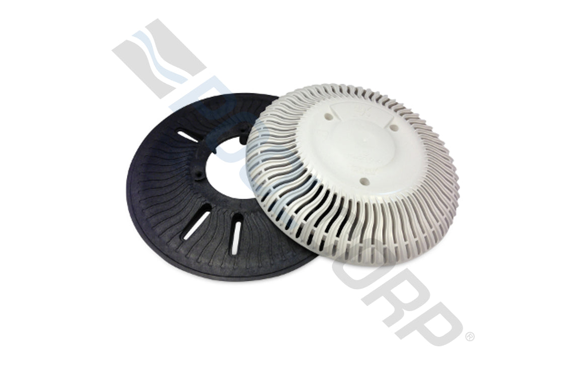 White SDX2 Retro Safety Drain for Concrete Pools