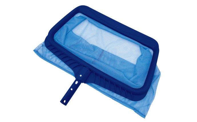 Pool Rake Extension PoolStyle Heavy Duty Leaf Rake with ABS Frame and Nylon Mesh Net ...