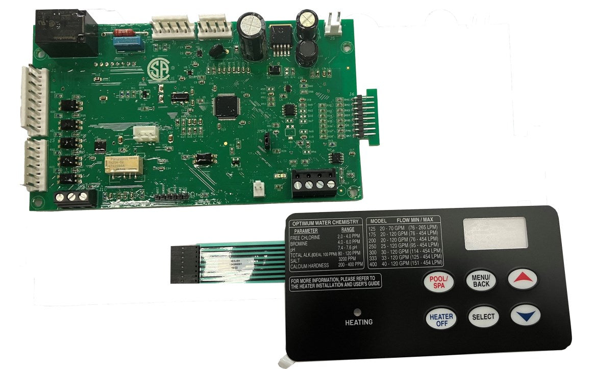 Mastertemp Max-E-Therm 6-Button Control Board Kit