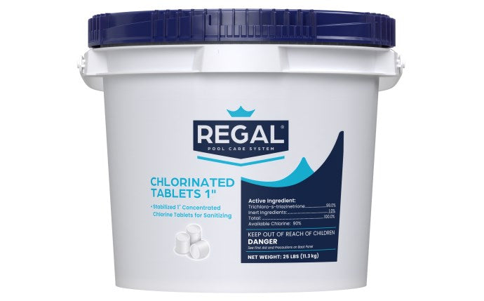Regal Chemicals 25 lb 1" Chlorinated Tablets Pail