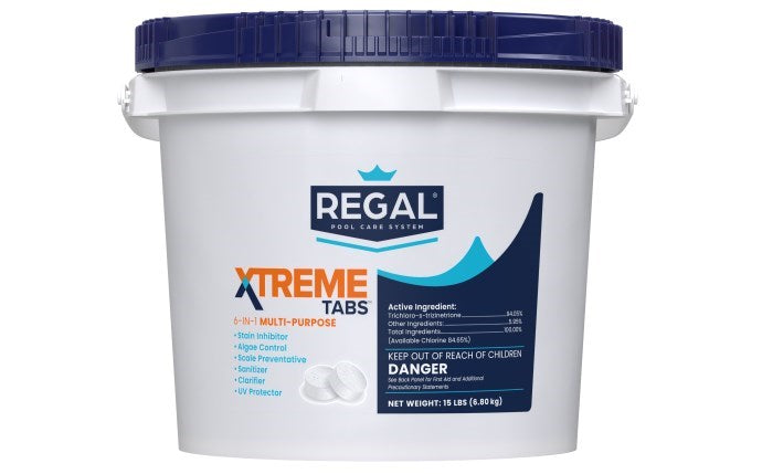 Regal Chemicals 15 lb 3" Xtreme Tabs Wrapped Pail