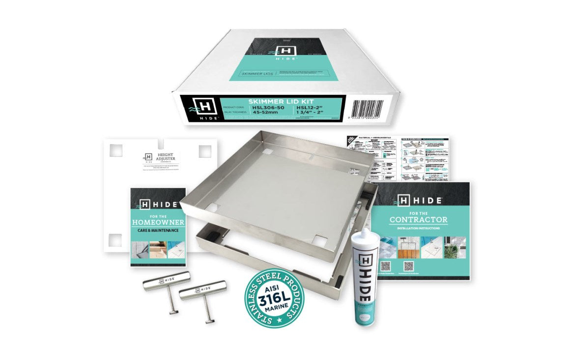 12" x 12" Skimmer and Access Cover Kit 1"-1.25"D