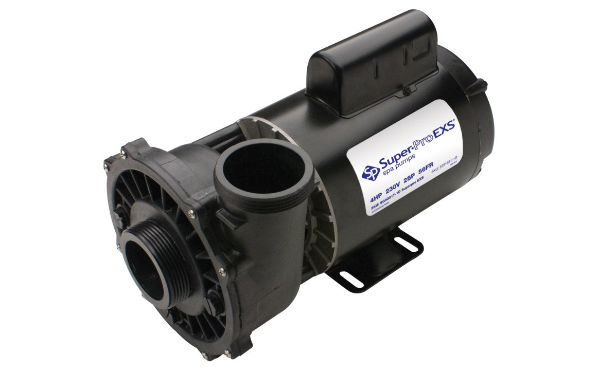 2-Speed EXS 56 Frame Spa Pump 5HP 230V 2" or 2.5" S Intake