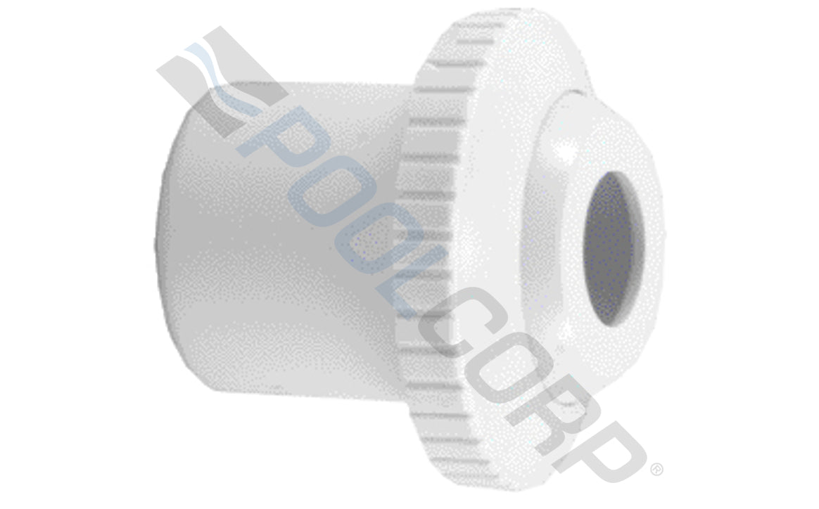 1.5" Slip White Wall Inlet Insider Fitting with 3/4" Eye Opening